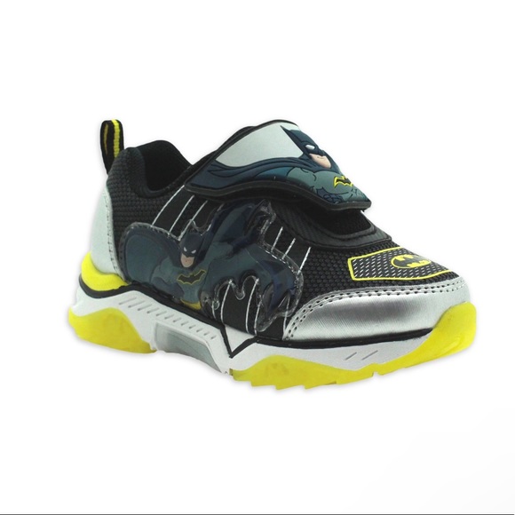 Batman Toddler Boys Light-Up Kids Shoes Children Sneakers Brand New! - Picture 2 of 6